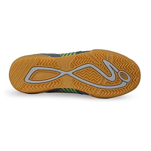 Image of Feroc Men's PU Green Non Marking Badminton Shoes (9)