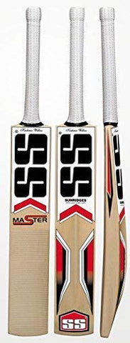 Image of SS Master Kashmir Willow Cricket Bat, Short Handle