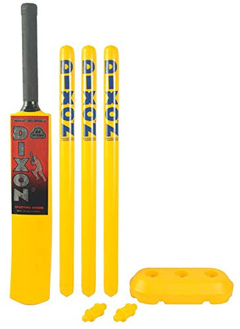 Image of Toyshine Cricket Sports Set | Unbreakable ABS Plastic | Size: 4 | 7-10 Years , Multicolor (SSTP)