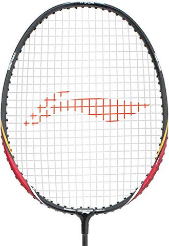 Image of Li-Ning XP 998-PV SINDHU Signature Series Aluminum-Alloy Isometric Strung Badminton Racquet (Charcoal/Red) Half Cover - Set of 2