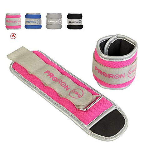 Image of PROIRON Ankle Weights Wrist Leg Weights for Women Men 0.5kg in Pair Reflective Ankle Weight Set for Fitness Exercise Jogging Aerobics