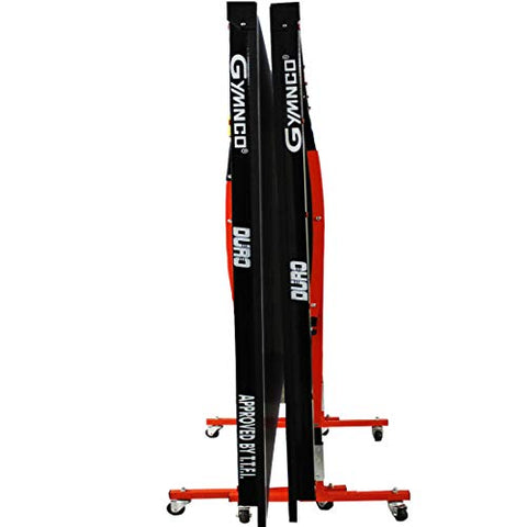 Image of Gymnco Duro Table Tennis Table with Levellers Top 18 mm (TT Table Cover + 2 TT Racket & Balls