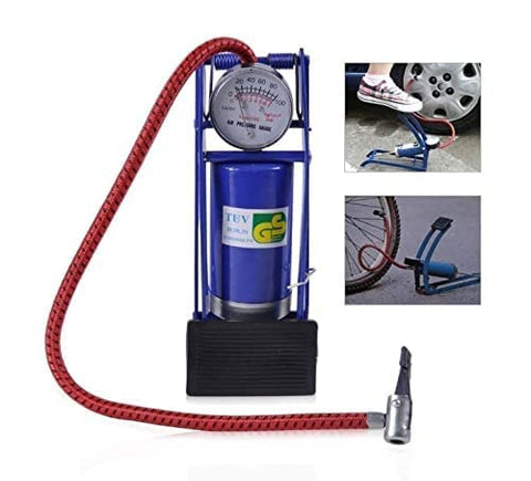 Image of ATMIYA CREATION Foot Pump, Portable Foot Air Pump forAir Tyre Infiltrator with Pressure Gauge for Car Tyres, Bicycle Tyres, Bike Tyres, Motorcycle Tyres, Balls, Air Mattress