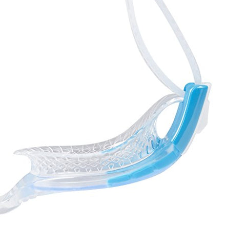 Image of Speedo 811596C527 Futura Biofuse Goggles, 1SZ (Clear/White/Clear)