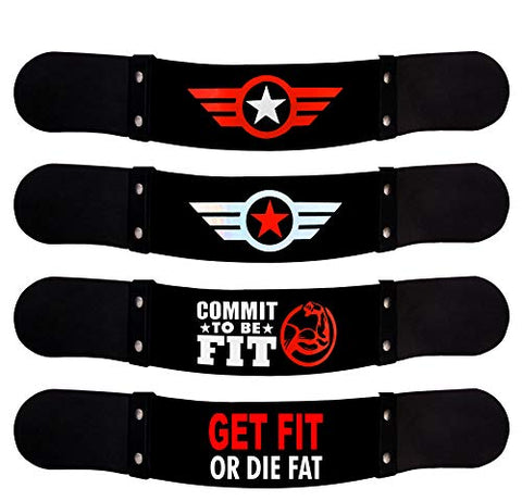 Image of Aprodo Neoprene Padded, Heavy Duty Thick Gauge Arm Blaster, Biceps Muscle Workout for Men & Women, Black