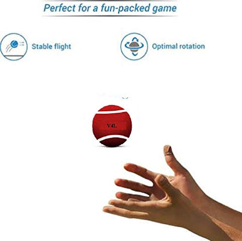 Image of Light Weight Cricket Tennis Ball Red (Pack of 12)