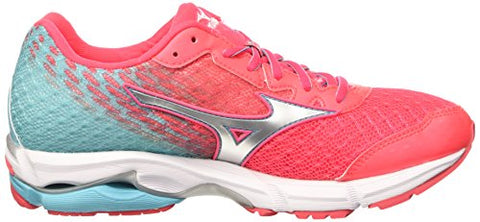 Image of Mizuno Women Wave Rider 19 Pink Running Shoes-4 UK/India (36.5 EU) (J1GD160308)