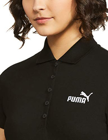 Image of PUMA Women's' Solid Regular T-Shirt (58677901 Black M)