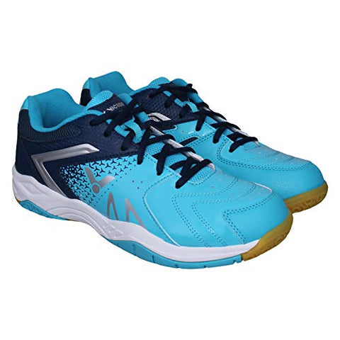 Image of Victor Men's Light / Medieval Blue Badminton Shoe - 16.5 UK