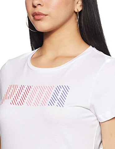 Image of PUMA Women's Regular T-Shirt (58807503 White X-Small), Puma White