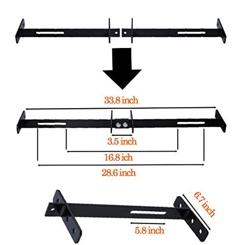 Image of Podoy Golf Cart Seat Belts Kit and Bracket Universal Retractable for Most Golf Carts, Compatible with E-ZGO TXT&RXV, Yamaha and Club Car DS Precedent
