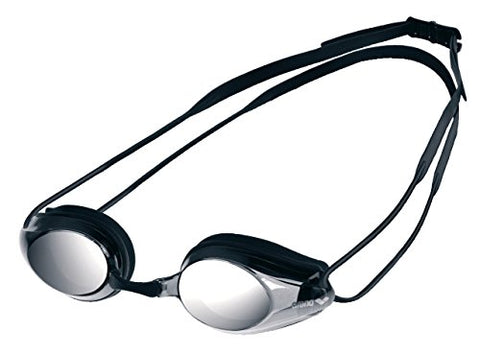 Image of Arena 92370 Tracks Swimming Goggles (Black/Smoke Silver)
