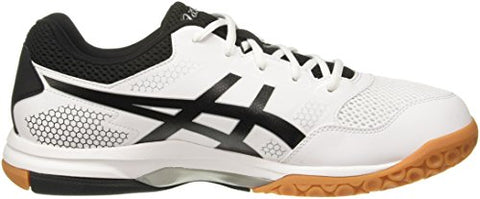 Image of ASICS Men Gel-Rocket 8 White Badminton Shoes-6 UK/India (40 EU)(7 US) (B706Y-0190)