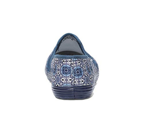 Image of BATA Women Printed Fitness Blue Sneakers6 Kids UK (5599297)