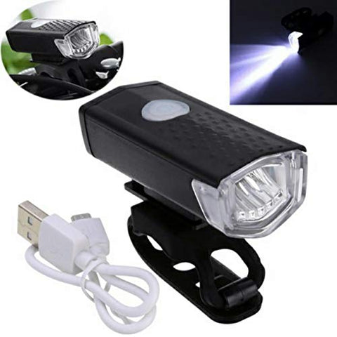 Image of FASTPED ® USB Rechargeable Waterproof Cycle Light, High 300 Lumens Super Bright Headlight