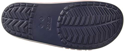 Image of crocs Unisex Adult Bayaband Slide Navy/Pepper Slipper-9 Men/ 10 UK Women (M10W12) (205392)