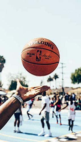 Image of Spalding NBA Replica Indoor-Outdoor Game Ball Series Basketball