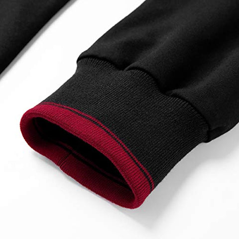 Image of PRIJOUHE Men's Tracksuit Hooded Fitness Sport Suits Gym Hoodie 2 Piece Hoodies Joggers Sweatpants Sets Gym Jogging Tracksuits