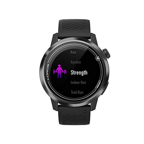 Image of COROS APEX Multisport GPS Watch | Ultra-Durable Battery Life | Titanium | Sapphire Glass | HR | Barometer, Altimeter, Compass | ANT+ & BLE Connections| Strava&Training Peaks (Black/Gray, 42mm)