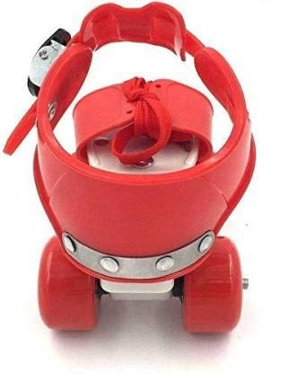 Image of WON Roller Skates for Kids Age 5-10 Years Adjustable 4 Wheel Skating Shoes Very Smooth (Blue )