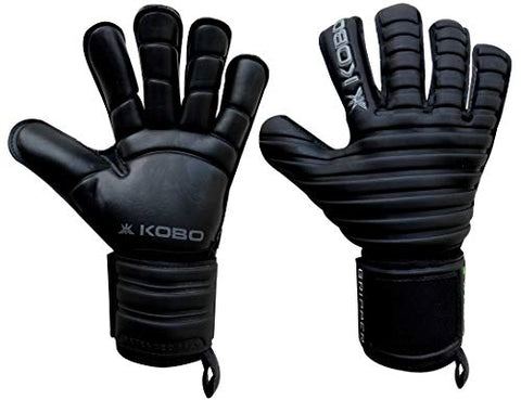 Image of Kobo Football/Soccer Goal Keeper Professional Gloves (6.5, Gripper)