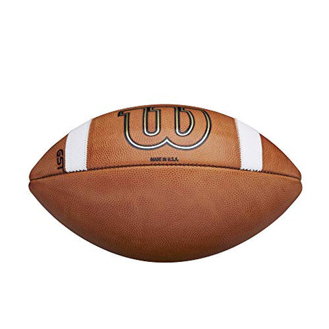 Image of Wilson GST NCAA Leather Game Football