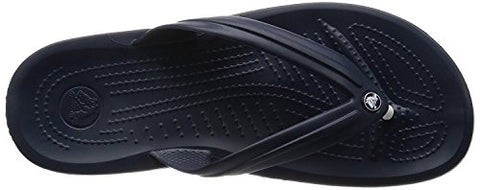 Image of crocs Unisex Adult Crocband Flip Navy Slipper-7 Men/ 8 UK Women (M8W10) (11033-410)
