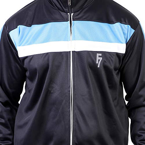 Image of FASHION 7 Men's Polyster Track Suit - Track Suit for Men Sports (White, X-Large)