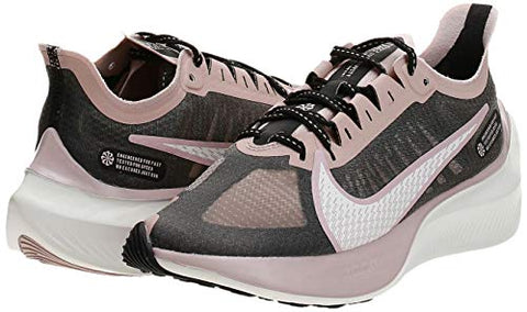 Image of Nike Women's WMNS Zoom Gravity Black/Platinum Tint-Stone Mauve Running Shoes-5 Kids UK (BQ3203)
