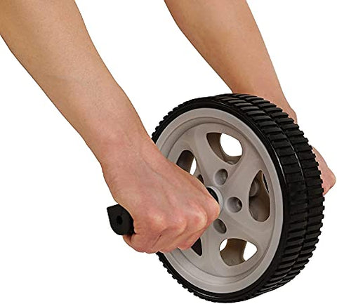 Image of OJS Abs Roller For Abs Exercise Equipment With Knee Mat For Men & Women Abs Wheel For Home Gym, Workouts And Exercise - Belly Fat Burner For Women And Men