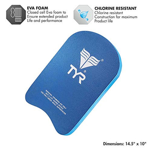 Image of TYR Junior Classic Kickboard Swim Equipments & Accessories (Blue)