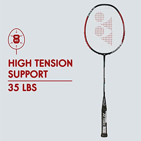Image of YONEX Voltric 0.7 DG Slim Tri Voltage System Graphite Badminton Racquet (Navy Blue , 35 Lbs Tension, Slim Shaft)