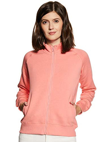 Image of Amazon Brand - Symbol Women's Sweatshirt (AW18WNSSW04_Candle Pink_X-Small)