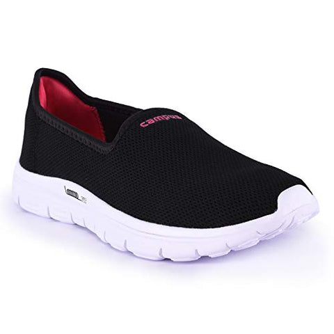 Image of Campus Women's Blk/Rani Casual Shoes-7 UK (40 EU) (Gracy)