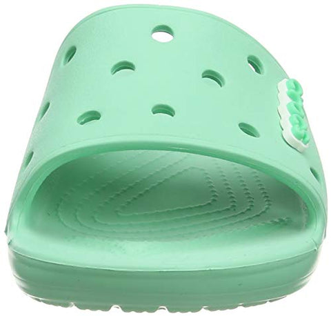 Image of crocs Unisex Adult Classic Slide Pistachio Slipper-11 UK Men (M12) (206121-3U3)