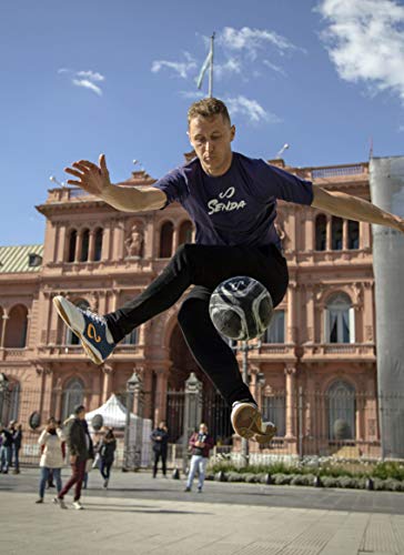 Senda Street Soccer Ball, Fair Trade Certified, Black/White, Size 4 (Ages 13 & Up)