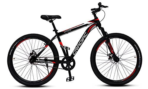 CRADIAC 29 INCH Mountain Bicycle Black RED wheel size 29 inch frame size 18 inch Unisex