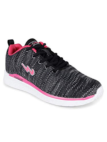 Image of Campus Women's Alina Blk/Rani Running Shoes-6 UK (39 EU) (CG-115)