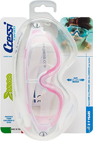 Image of Cressi Kid's Swimming Goggles (White Pink)