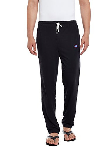 Image of VIMAL JONNEY Men's Regular Fit Track pants (DD1BLACKS01_Black_Small)