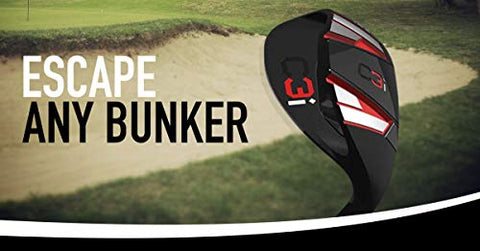 Image of C3i Wedge Right Hand Sand Wedge, Lob Wedge for Men & Women - Escape Bunkers in One, Easy Flop Shots – Legal for Tournament Play, Quickly Cuts Strokes from Your Short Game- High Loft Golf Club