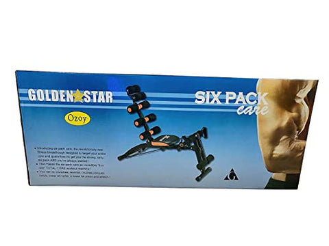 Image of Ozoy Six Pack Abs Exerciser Machine 20 Different Mode for Exercise and Fitness Without Cycle Rocket Exercise Handles-Level Adjustable Workout-Training Bench Abdominal Trainer Core & Abs (Multi)