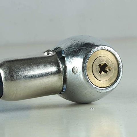 Image of AFPIN Multiuse Cycle Lock for Bicycle with Key (2 Keys, Color May Vary) for Bikes, Cycle Lock with Key, Helmet Lock Cycle Lock