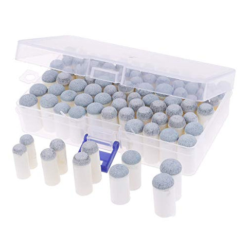 Image of MeiMeiDa 100 Pieces Slip On Pool Cue Tips, cue Stick Tips 9mm 10mm 11mm 12mm 13mm Billiard cue Tips with Box