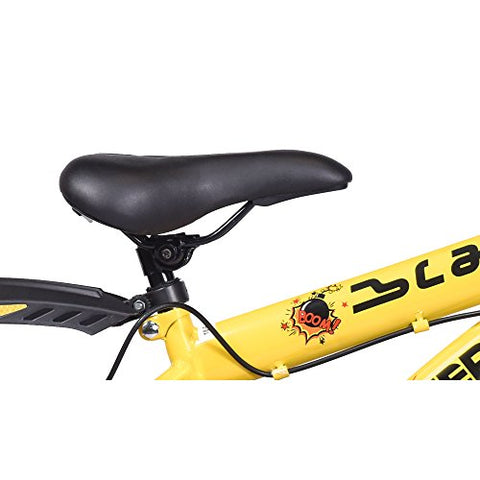 Image of Hero Unisex-Youth Blast 16T Single Speed Mountain Bike Cycle (Yellow) (Hero Blast 16T)