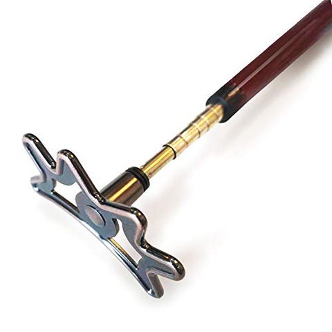 Image of ISPIRITO Billiard Bridge Retractable Pool Stick with Removable Bridge Head Portable Design Screw on Bridge Head Pool Cue Accessory