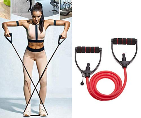Image of Fitness India Tummy Trimmer & Toning Tube (Combo of 2) Waist Trimmer Body Toner Abs Exerciser Fat Buster Home Gym Home Exercise Equipment Abdominal Leg Hand Biceps Exerciser - Multicolor