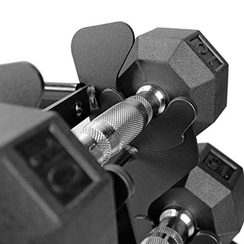 Image of XPRT Fitness Heavy-Duty Dumbbell Rack – Dumbbell Storage Rack, Holds up to 400 lbs. – 2 Tiers Rack, Ideal for 5-30 lbs. Dumbbells – Compact Design, Ideal Home Gym Equipment