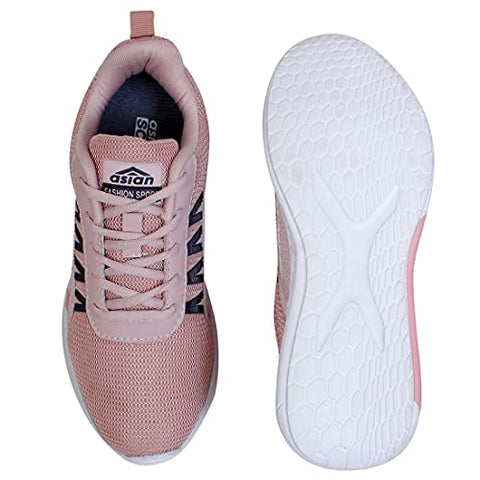 Image of ASIAN Women's Tokyo-01 Pink Mesh First Walker Shoe - 6