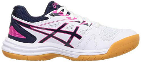 Image of ASICS Unisex Kids Upcourt 4 GS White/Peacoat Sneaker (1074A027.102)